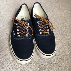 Vans J Crew Authentic Navy size 12M